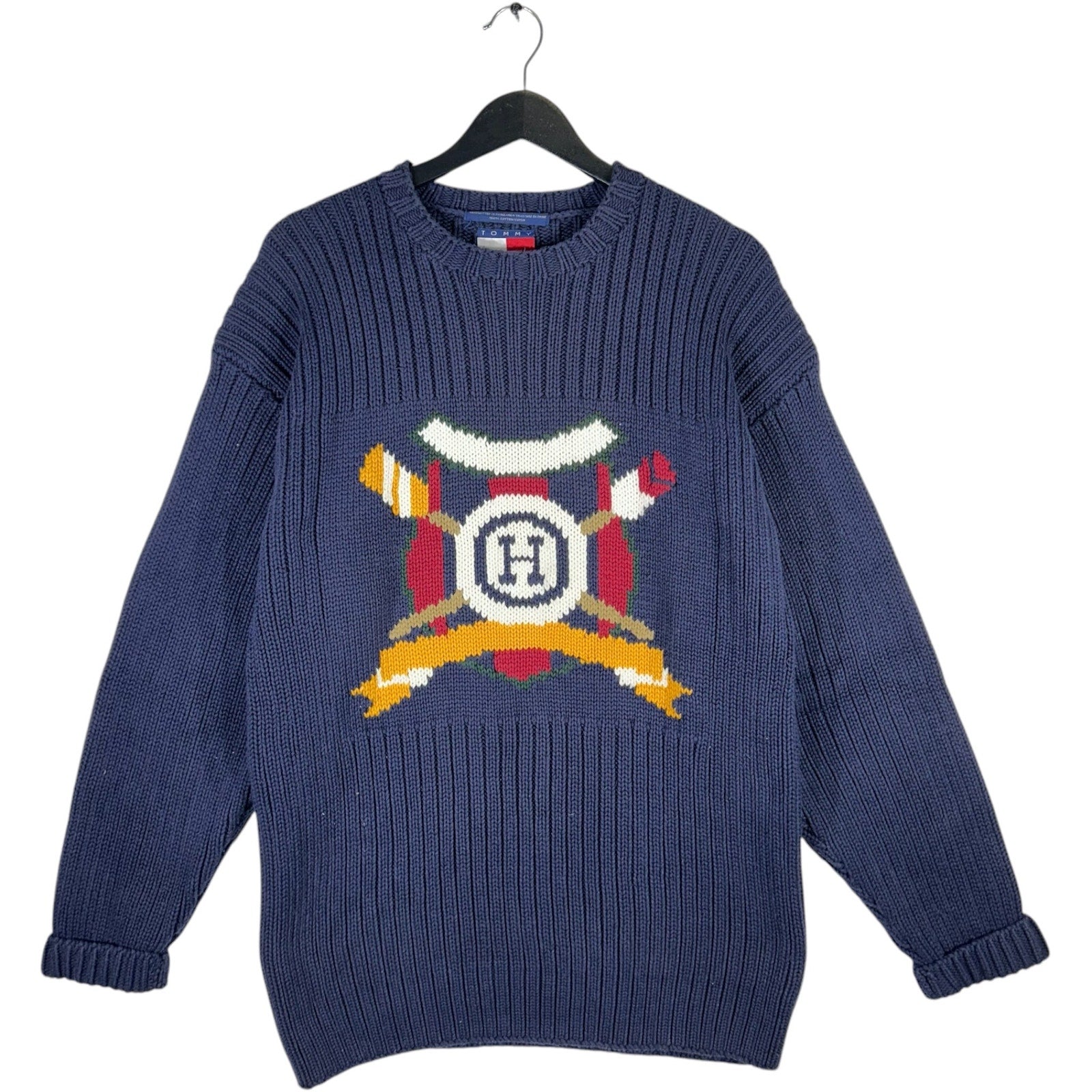 Vintage Tommy Hilfiger Nautical Sweater 90s