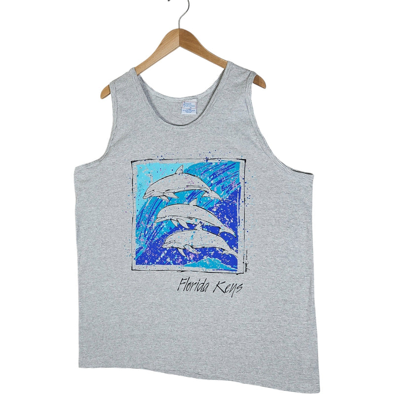 Vintage Florida Keys Dolphins Tank Top