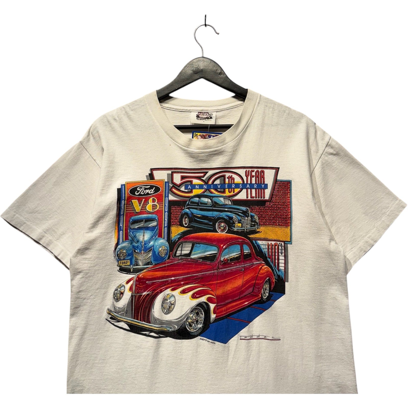 Vintage Ford V8 50th Anniversary Tee