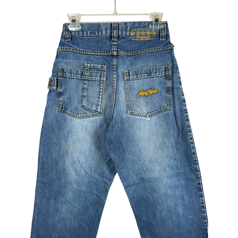Vintage Johnny Blaze Wide Leg Denim Jeans 28