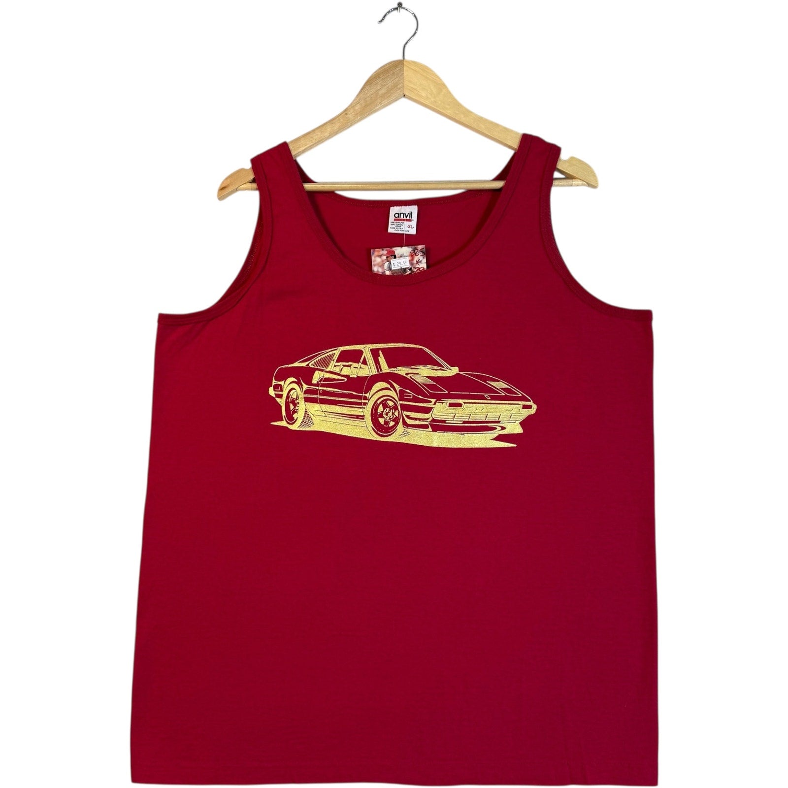 Vintage Ferrari Car Tank Top
