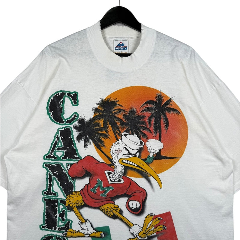 Vintage Apex One Miami Hurricanes Sebastian NCAA T-Shirt