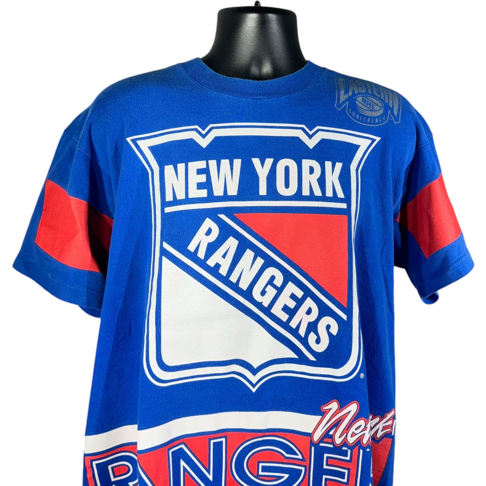 Vintage New York Rangers AOP Salem Tee 90s