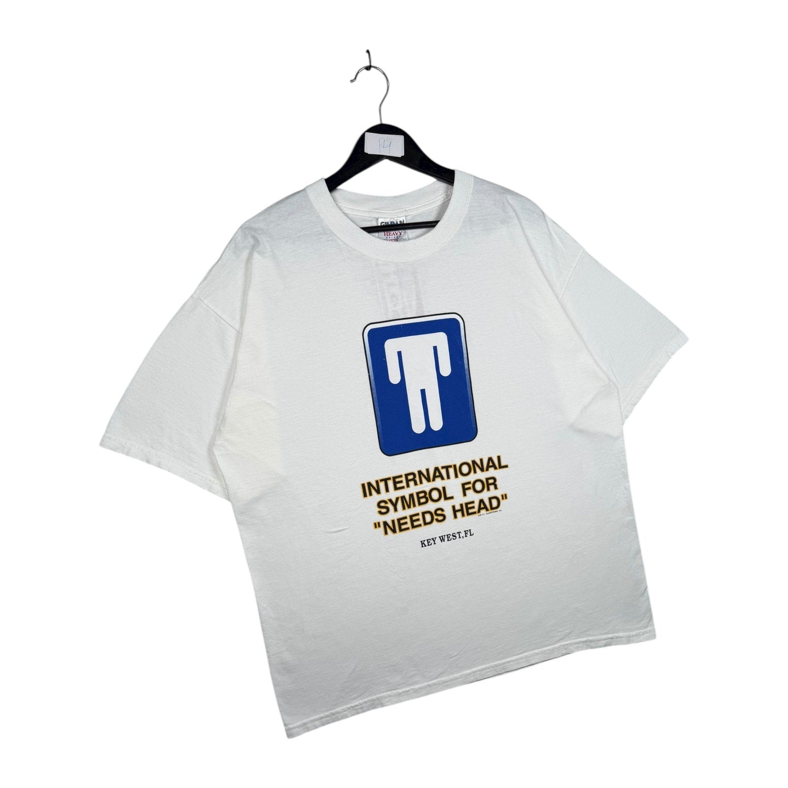 Vintage International Symbol Humor Graphic T-Shirt