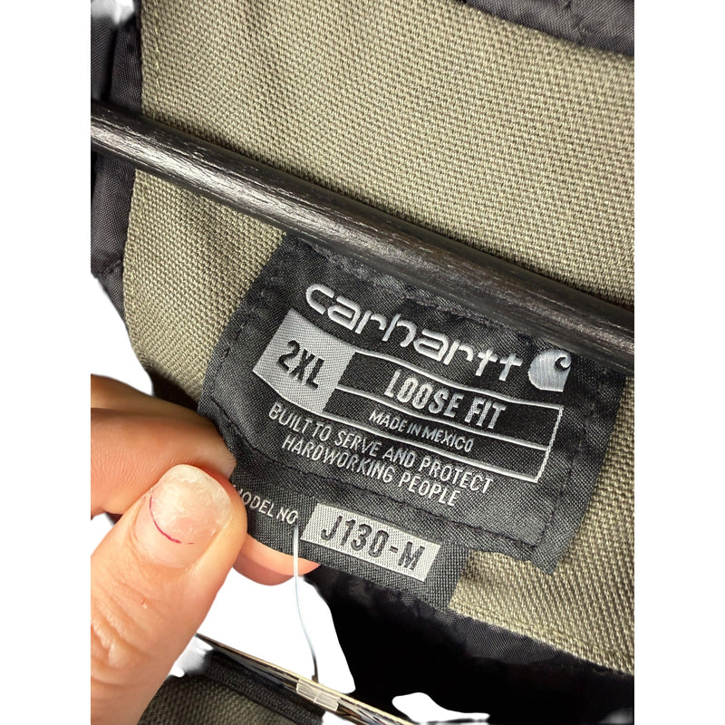 Vintage Carhartt Insulated Full Zip Hoodie