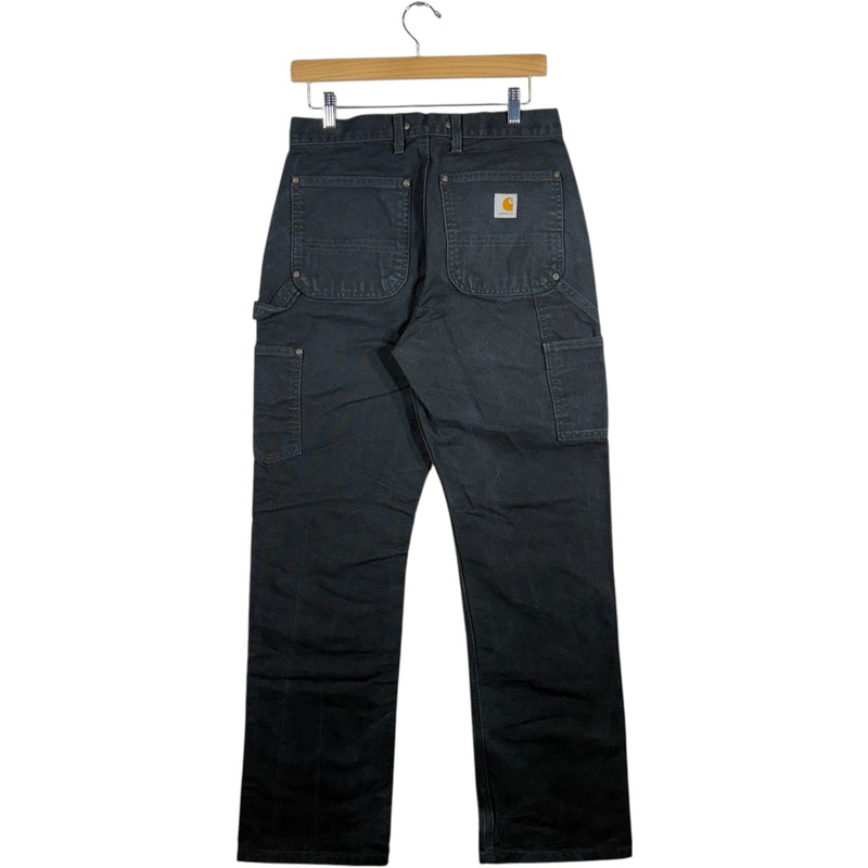 Vintage Carhartt Double Knee Dungaree Fit Carpenter Pants 31 x 32