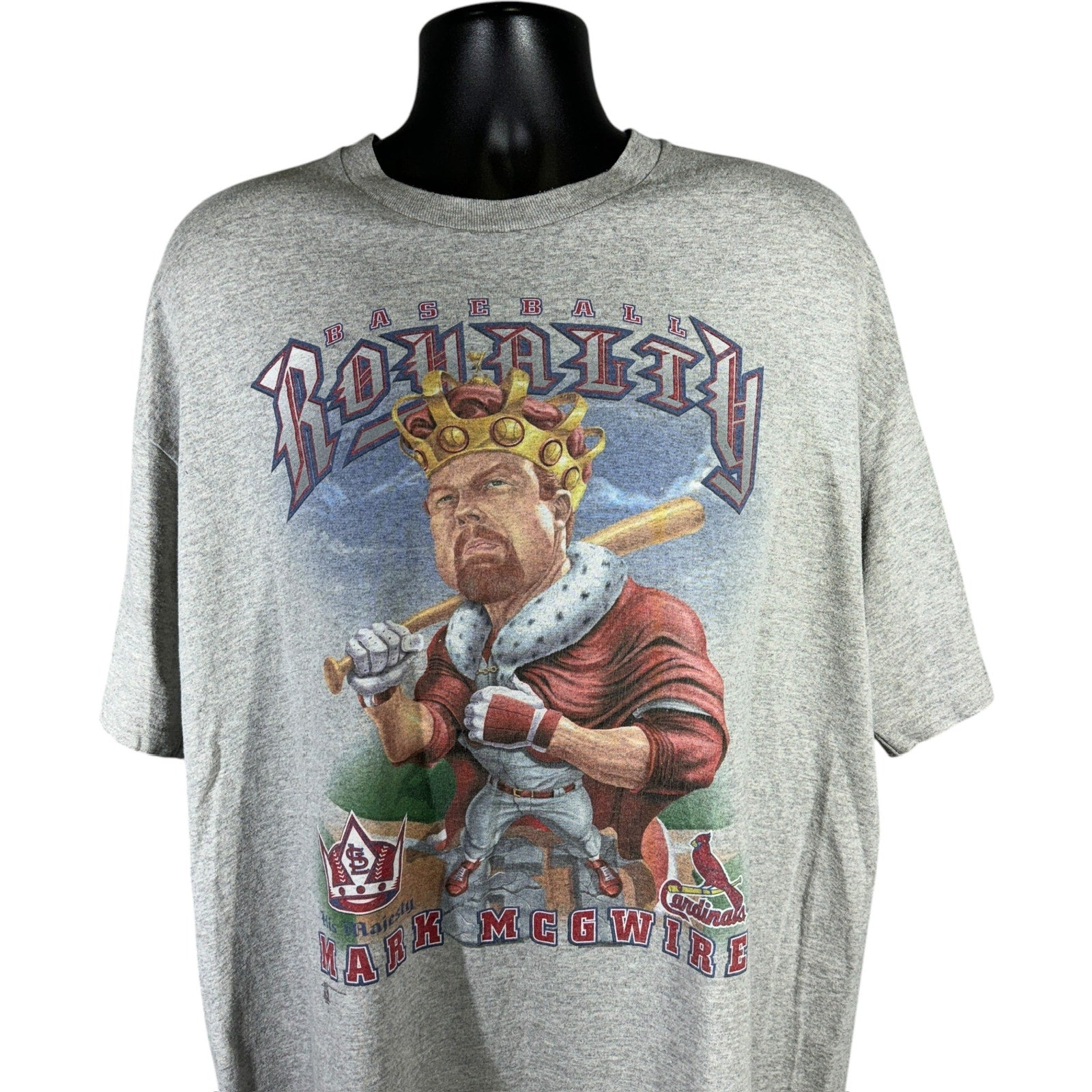 Vintage Starter St. Louis Cardinals "Baseball Royalty" Mark McGwire Tee