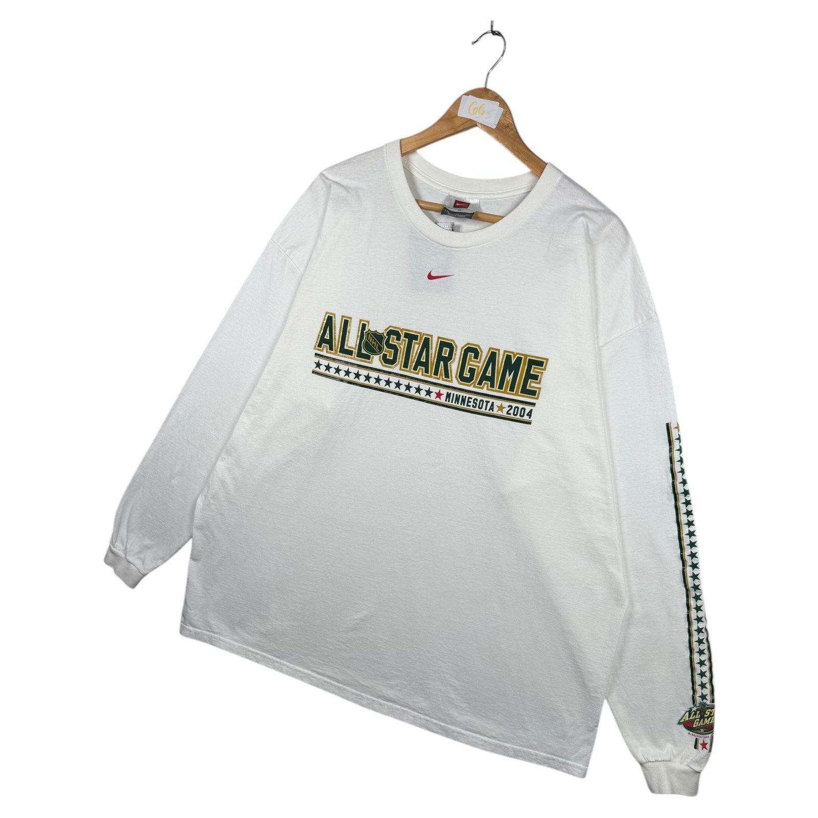Vintage Nike All-Star Game Minnesota NHL Long Sleeve T-Shirt