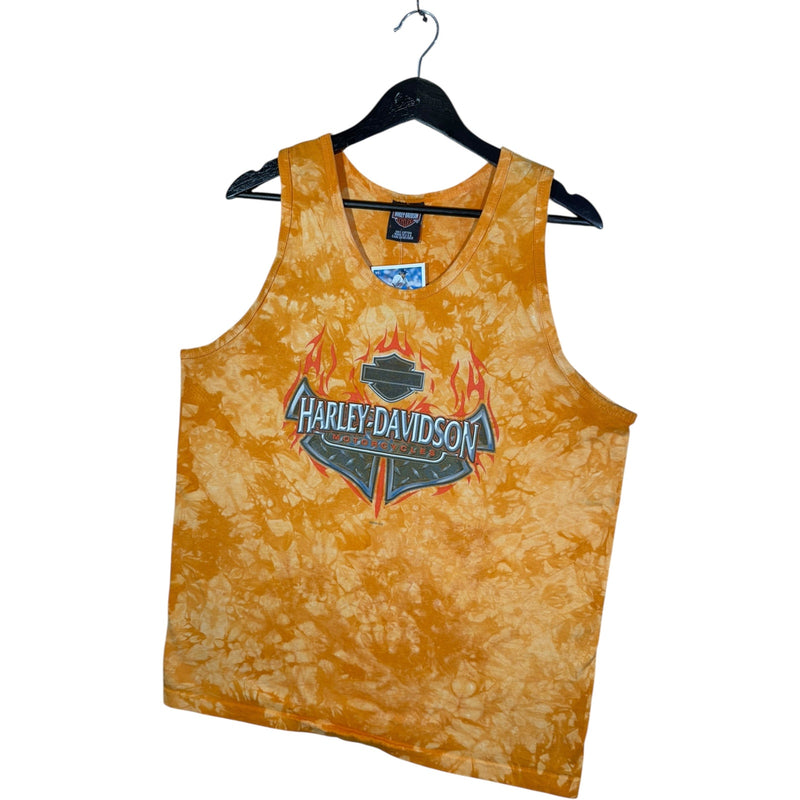 Vintage Harley Davidson Tie-Dye Tank Top