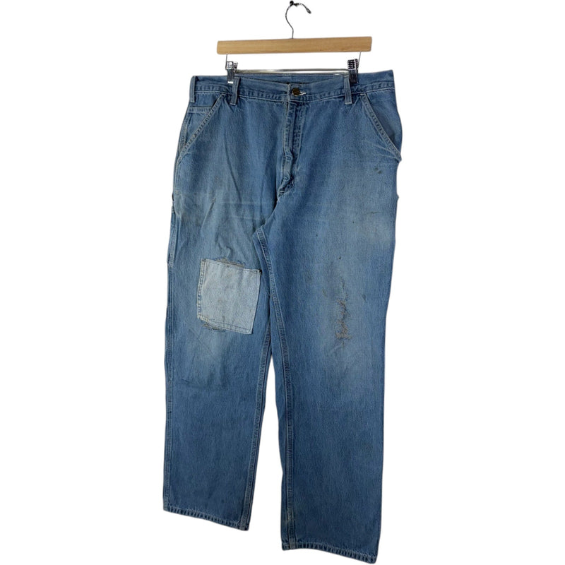 Vintage Carhartt Patched Carpenter Pants 38x32