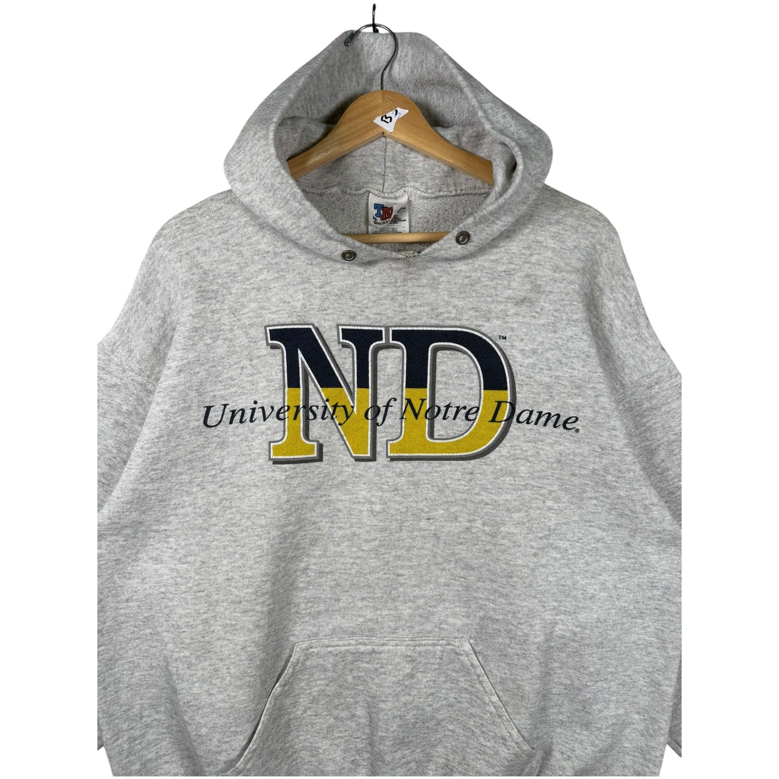 Vintage University Of Notre Dame Pullover Hoodie