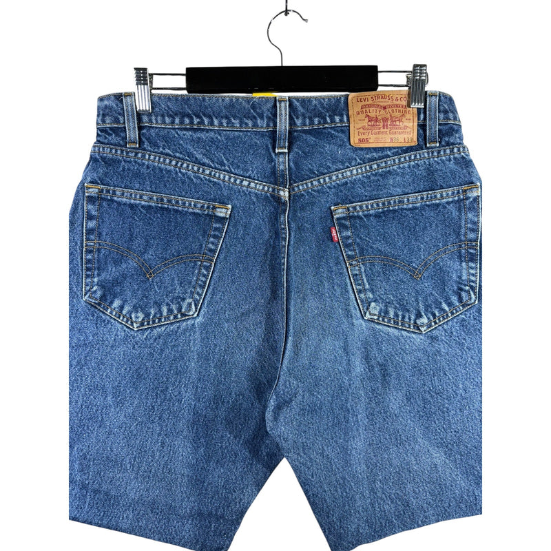 Vintage Levi's 505 Denim Shorts 36