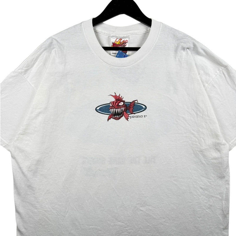 Vintage Piranha Z Graphic T-Shirt