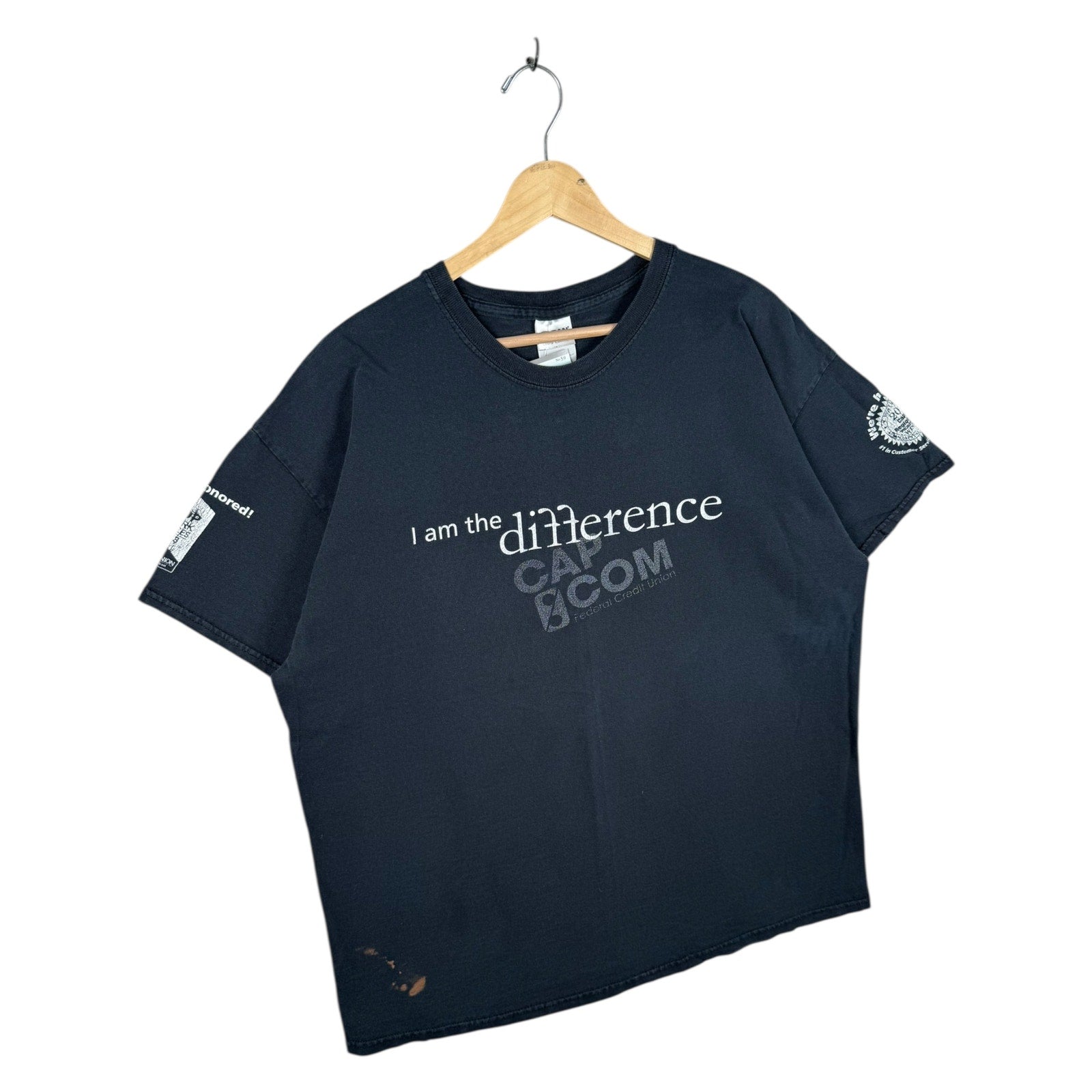 Vintage CalCom Federal Credit Union I Am The Difference T-Shirt