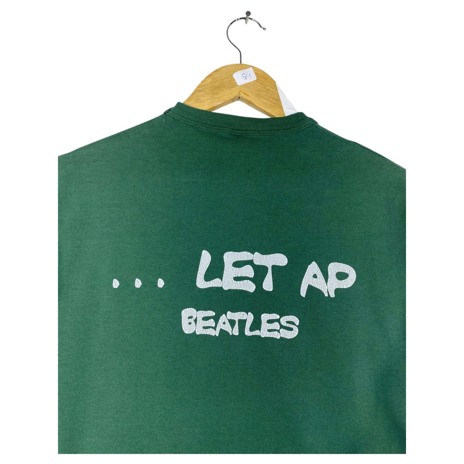 Vintage Beatles Speaking Words Of Wisdom T-Shirt
