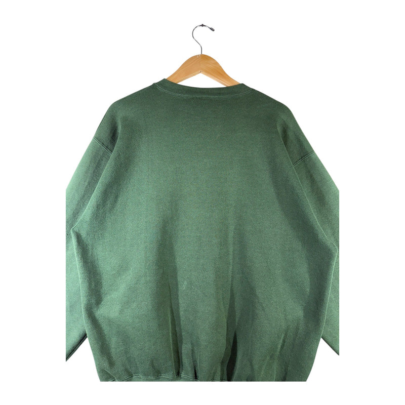 Vintage Green Bay Packers Chest Spellout NFL Crewneck 1993