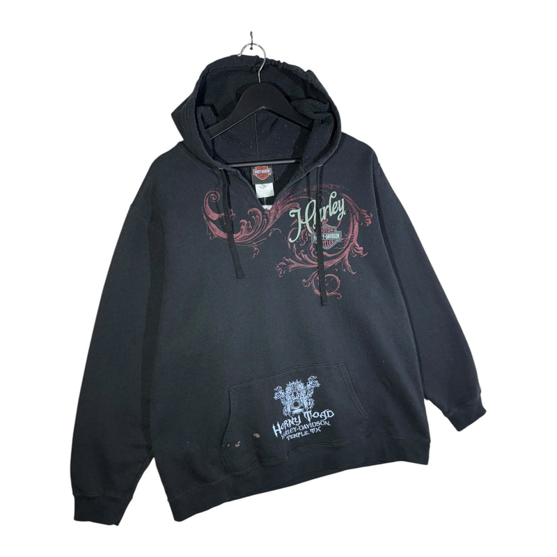 Vintage Harley Davidson Horny Toad Temple TX Hoodie