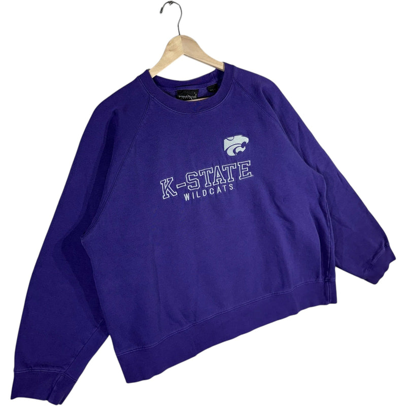 Vintage Kansas State University Wildcats Spellout Crewneck