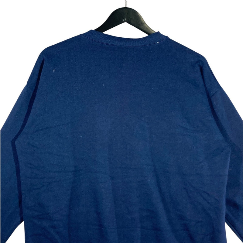 Vintage Logo 7 West Virginia University Mountaineers Crewneck