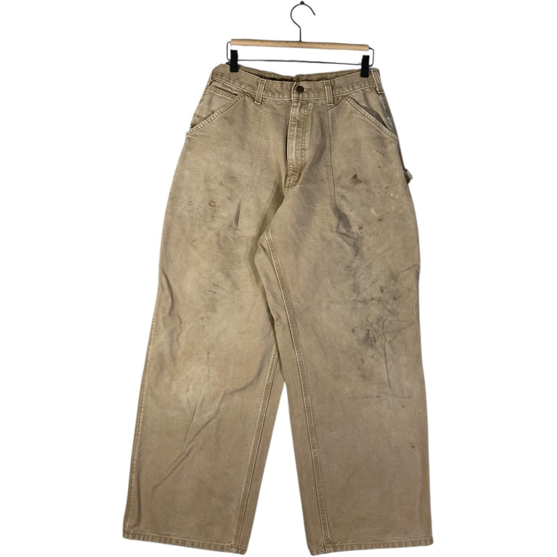 Vintage Carhartt Workwear Utility Carpenter Pants 30x27