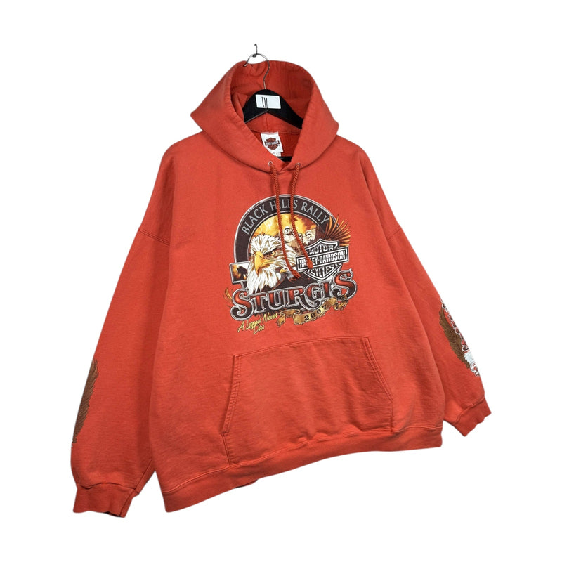 Vintage Harley Davidson Sturgis Eagle Graphic Hoodie