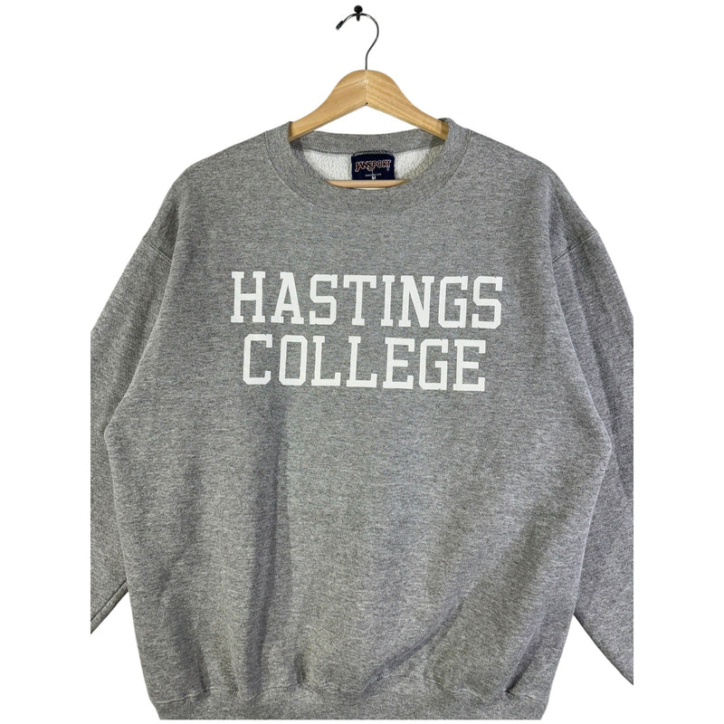 Vintage Hastings College Pullover Sweatshirt