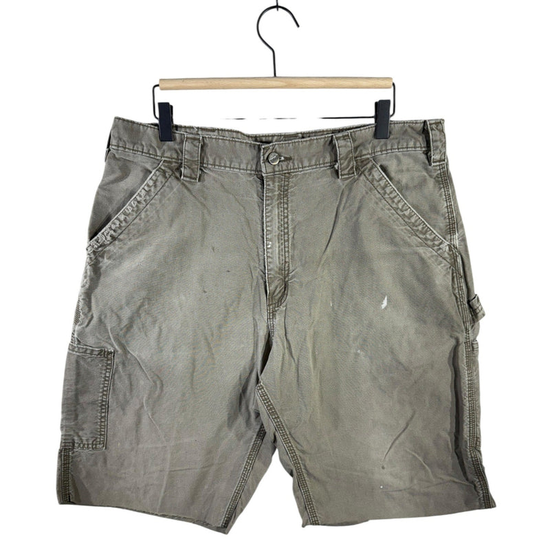 Vintage Carhartt Cargo Pockets Cotton Shorts 36
