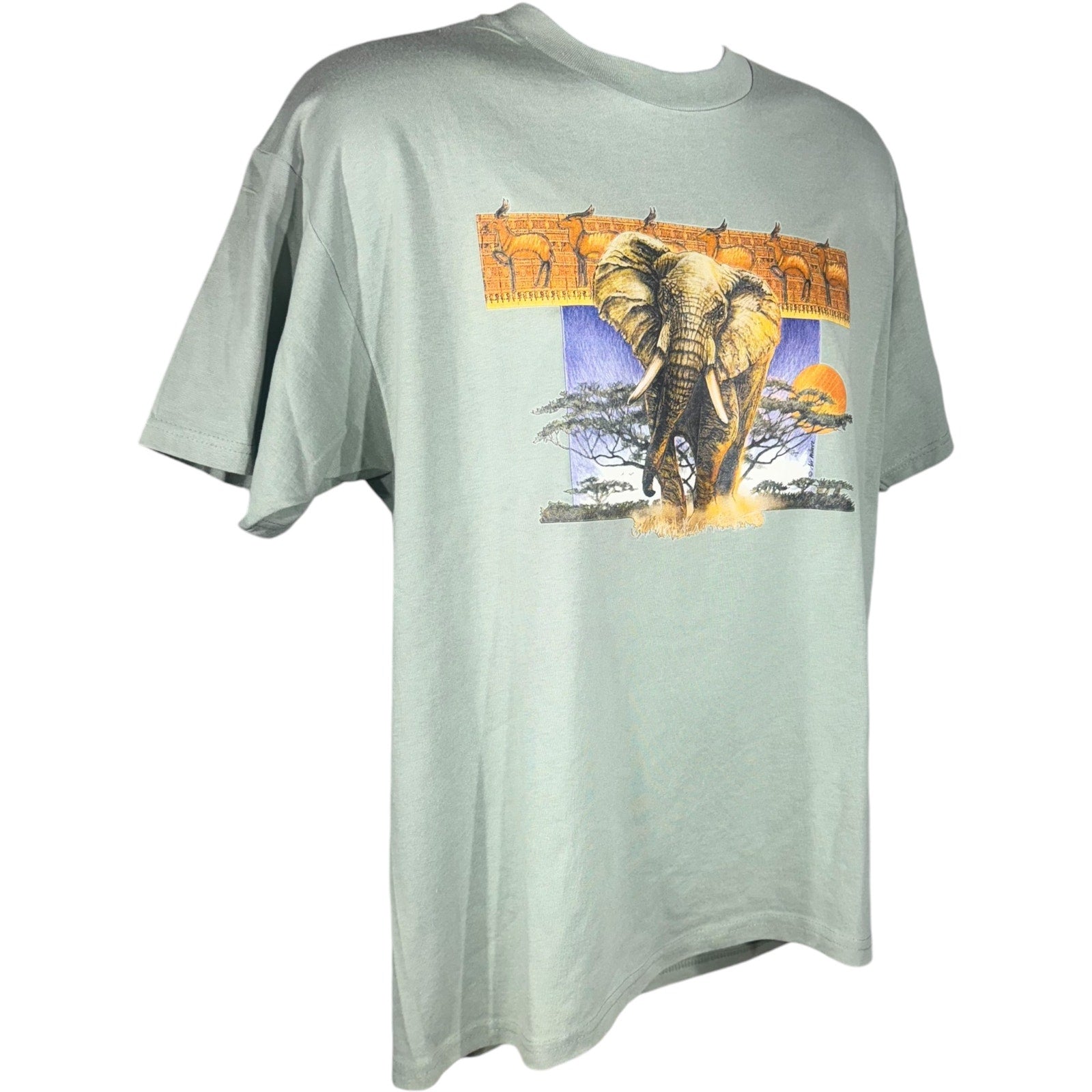 Vintage Hanes Sub-Saharan Elephant Wilderness Tee