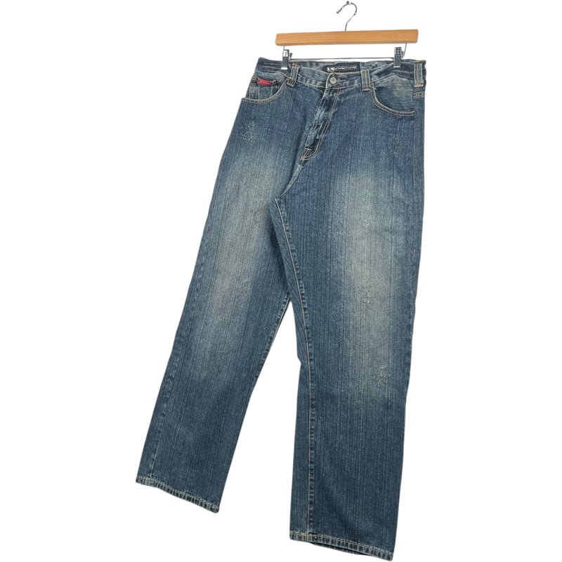 Vintage Drunknmunky Straight Leg Denim Jeans 38 x 34