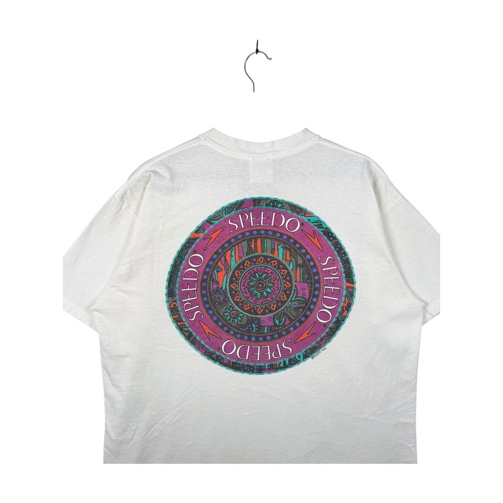 Vintage Speedo Psychedelic Mandala T-Shirt
