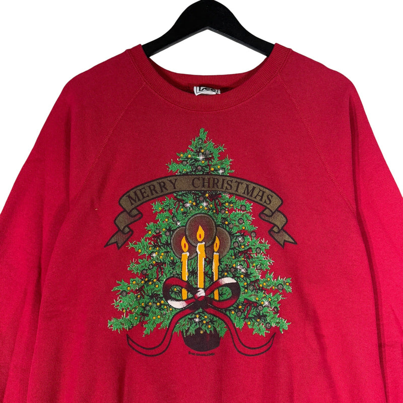 Vintage Christmas Tree Crewneck 90s