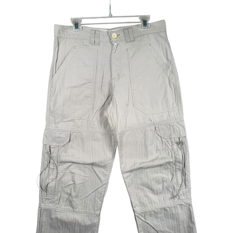 Vintage Prodigy Utility Pocket Adjustable Hem Cargo Pants 33