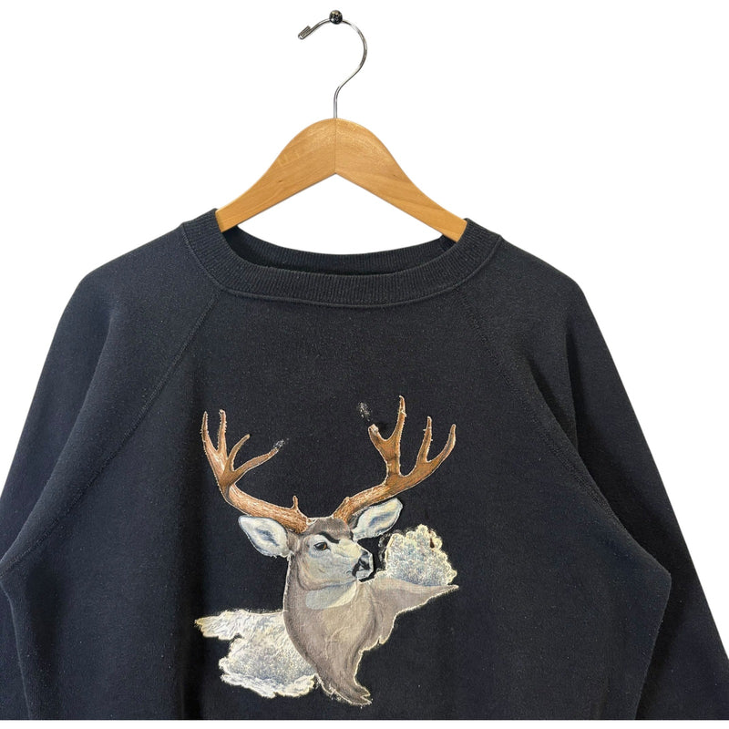 Vintage Buck Nature Crewneck