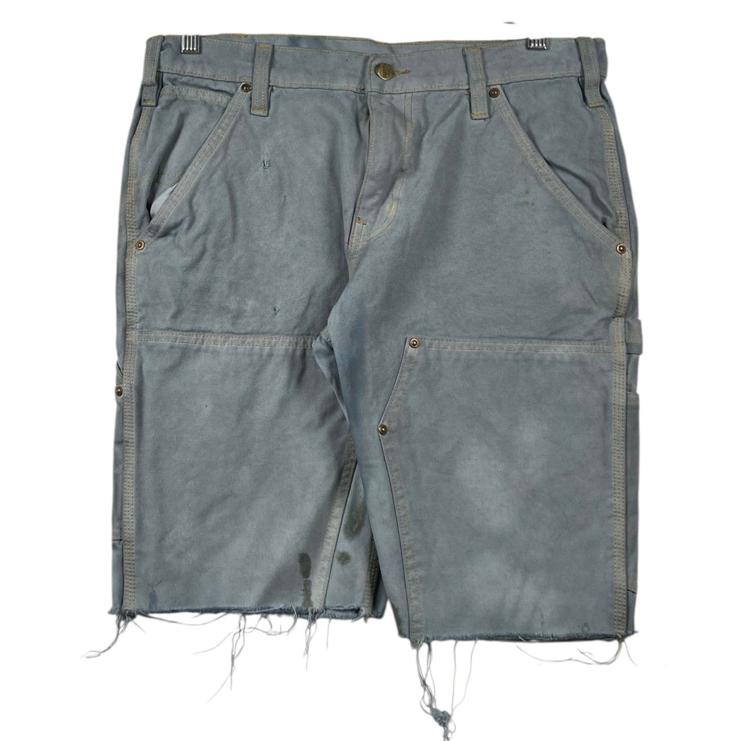 Vintage Carhartt Raw Hem Relaxed Carpenter Shorts 34