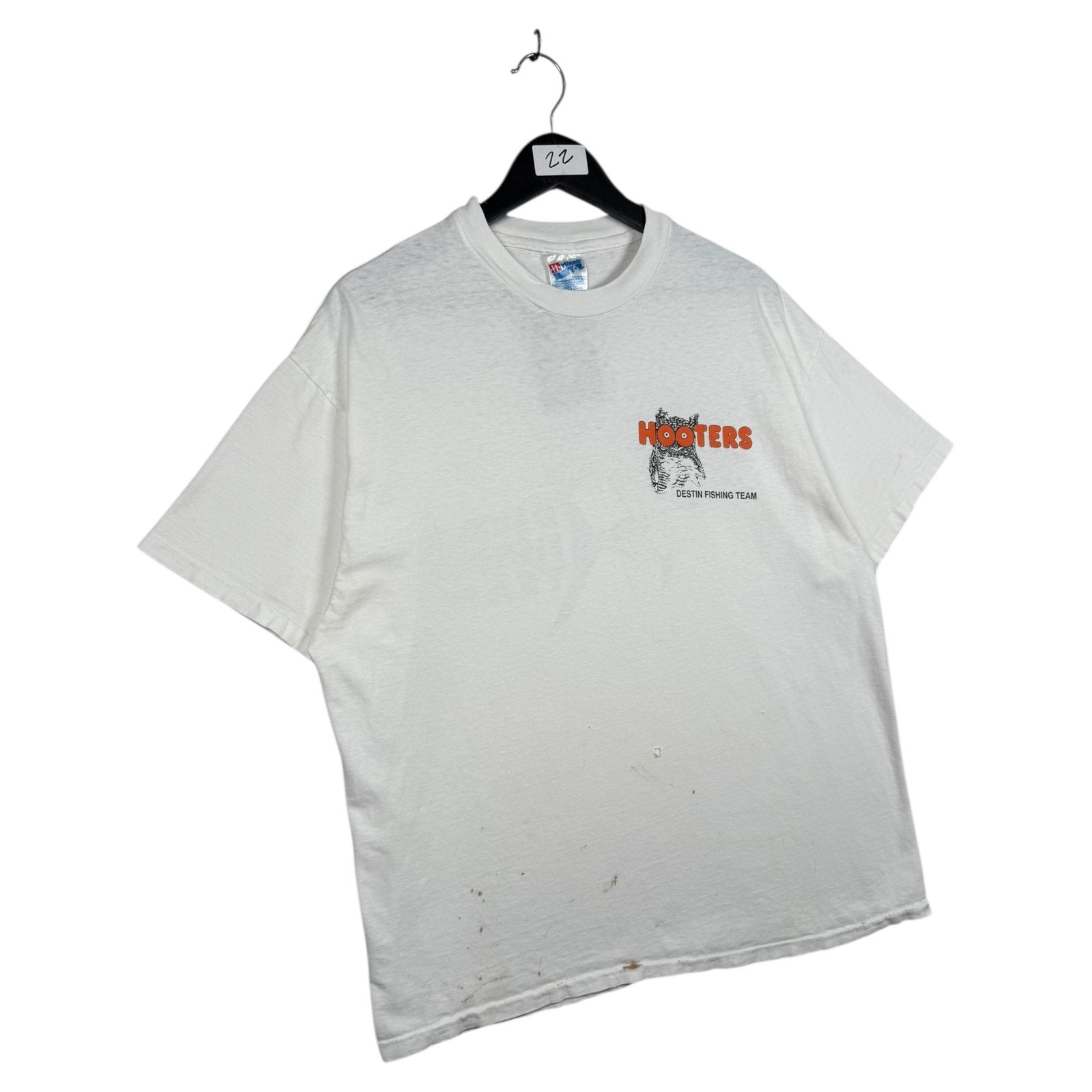 Vintage Hooters Destin Fishing Team T-Shirt