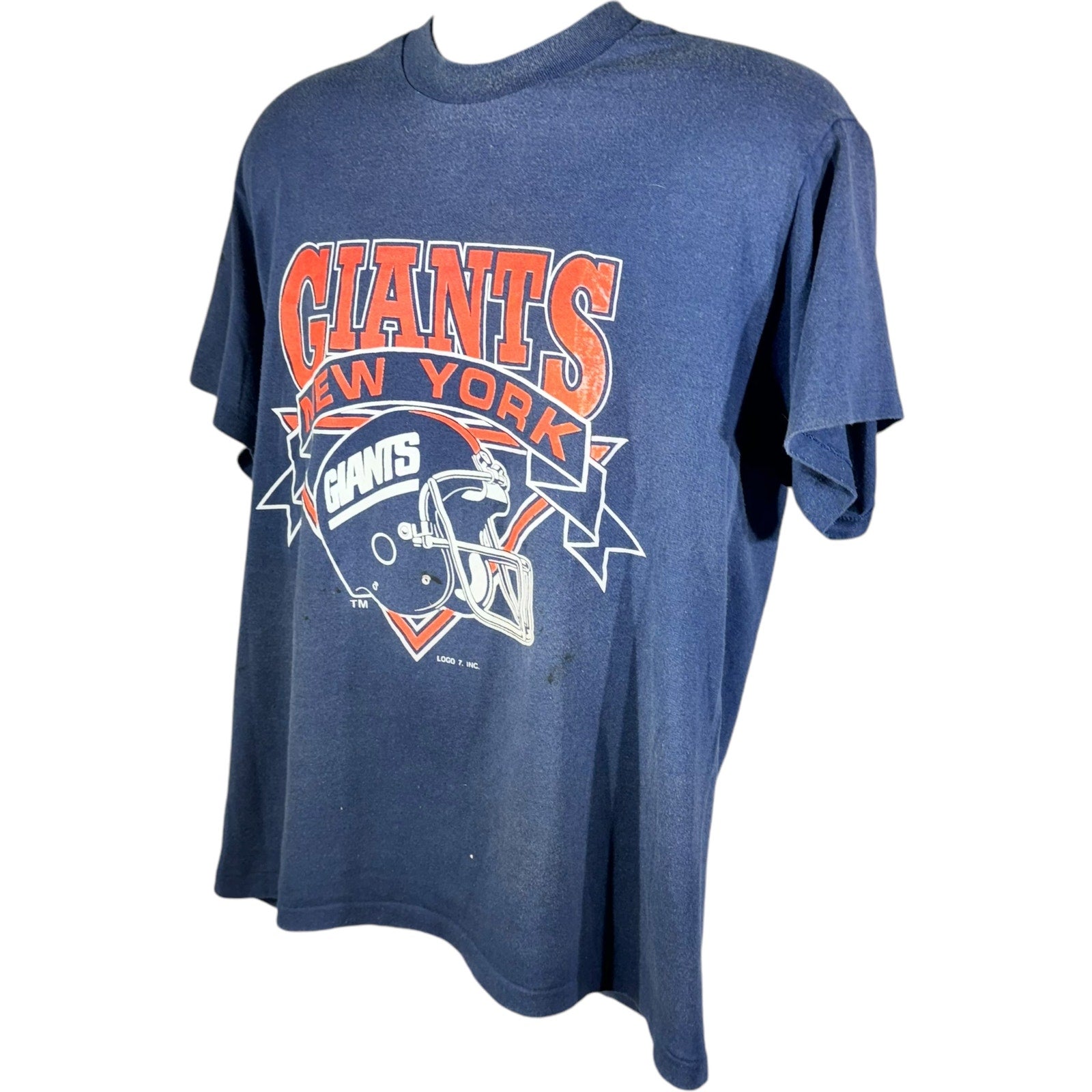 Vintage New York Giants Helmet NFL Tee