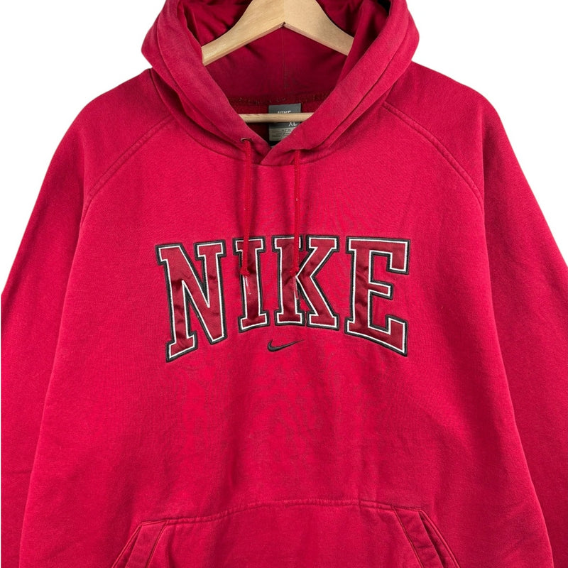 Vintage Nike Spell Out Embroidered Logo Hoodie