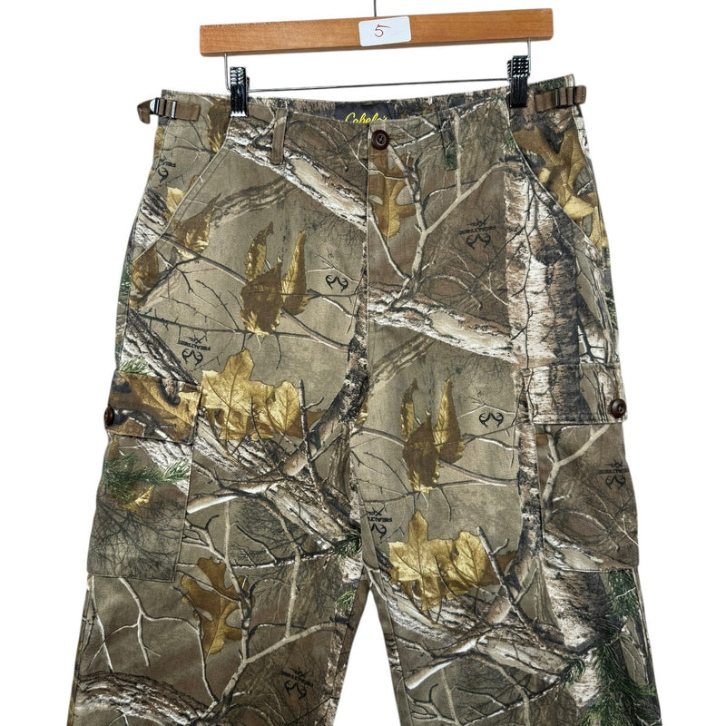 Vintage Cabela’s Realtree Camo Cargo Pants 32