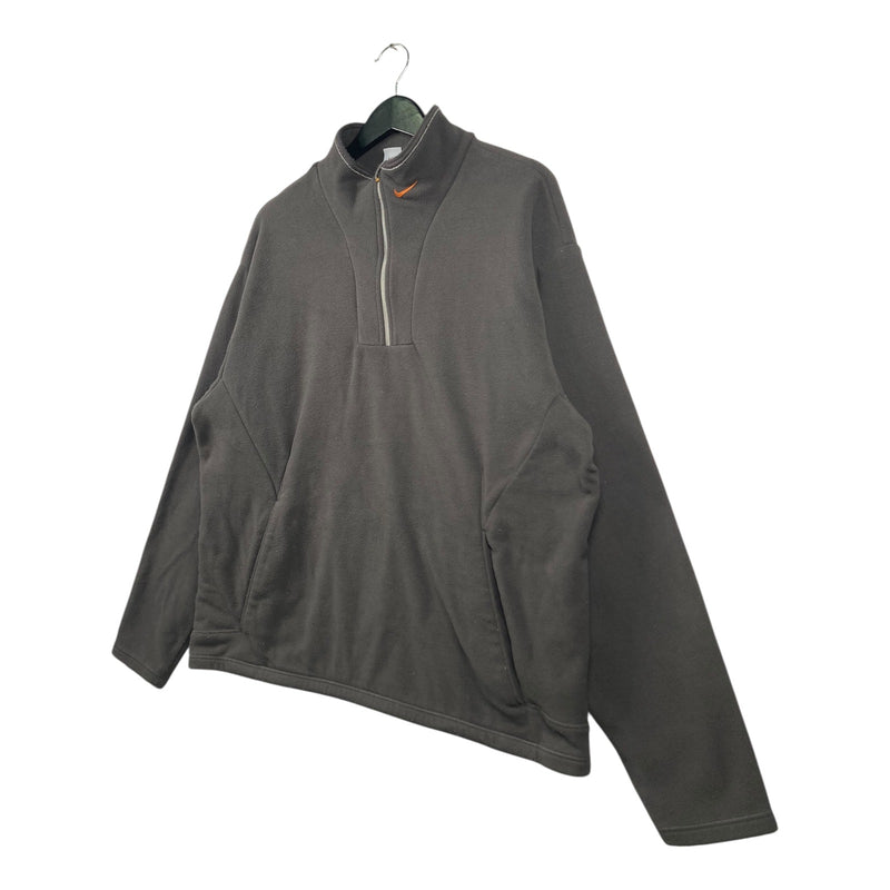 Vintage Nike Swoosh Logo 1/4 Zip Sweatshirt