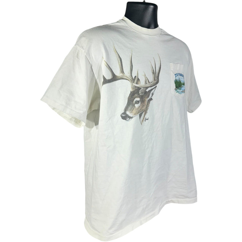 Vintage T.S.F. Originals Buck Nature Pocket Tee