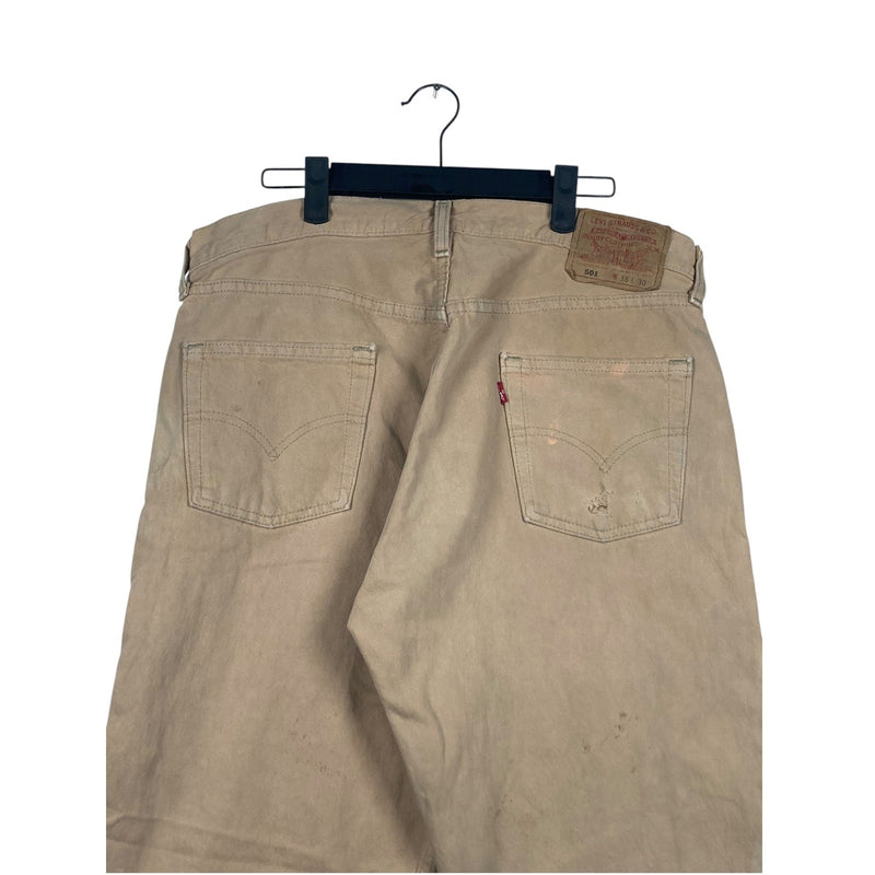 Vintage Levis 501 Denim Cut Off Shorts 34
