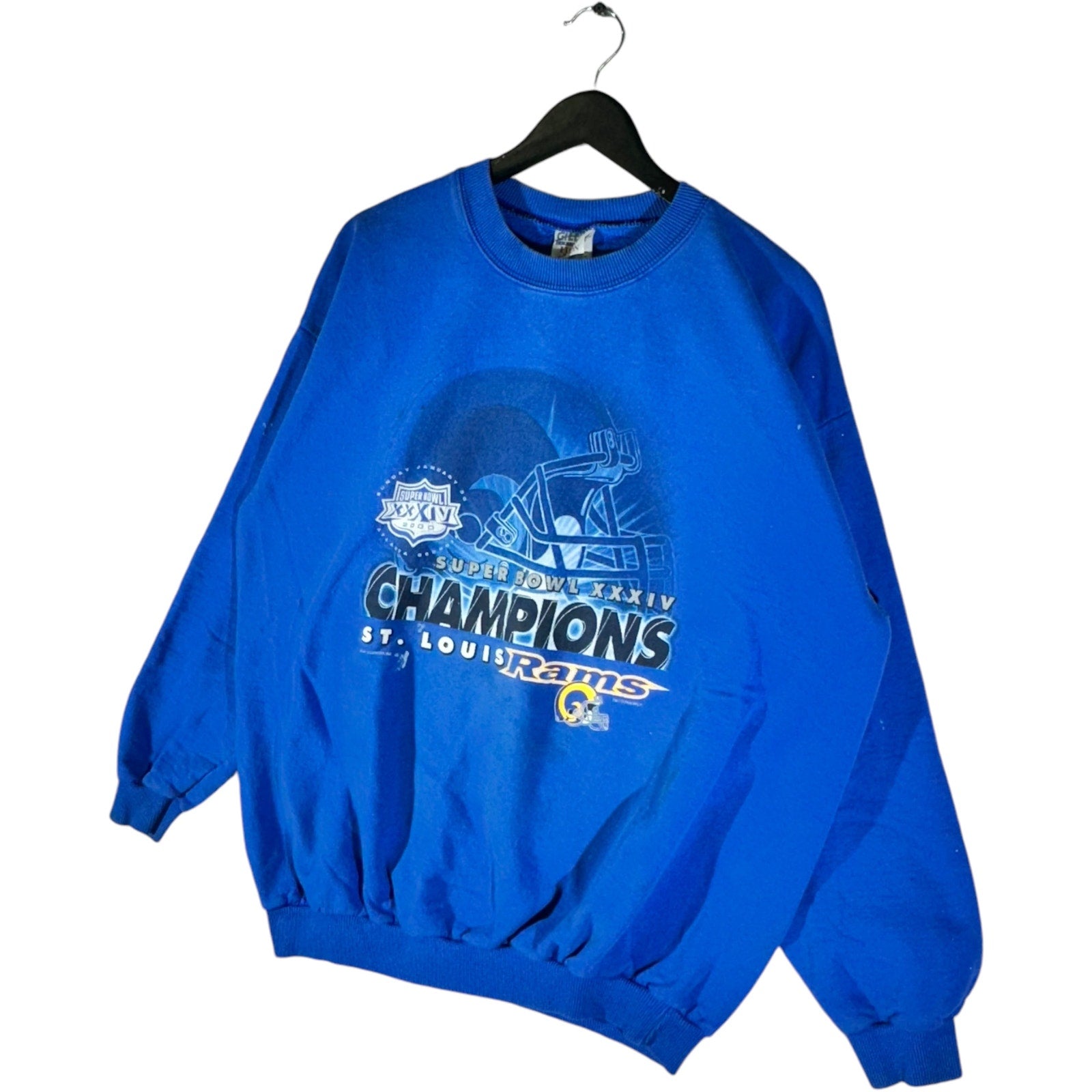 Vintage St. Louis Rams Super Bowl Champions Crewneck 2000