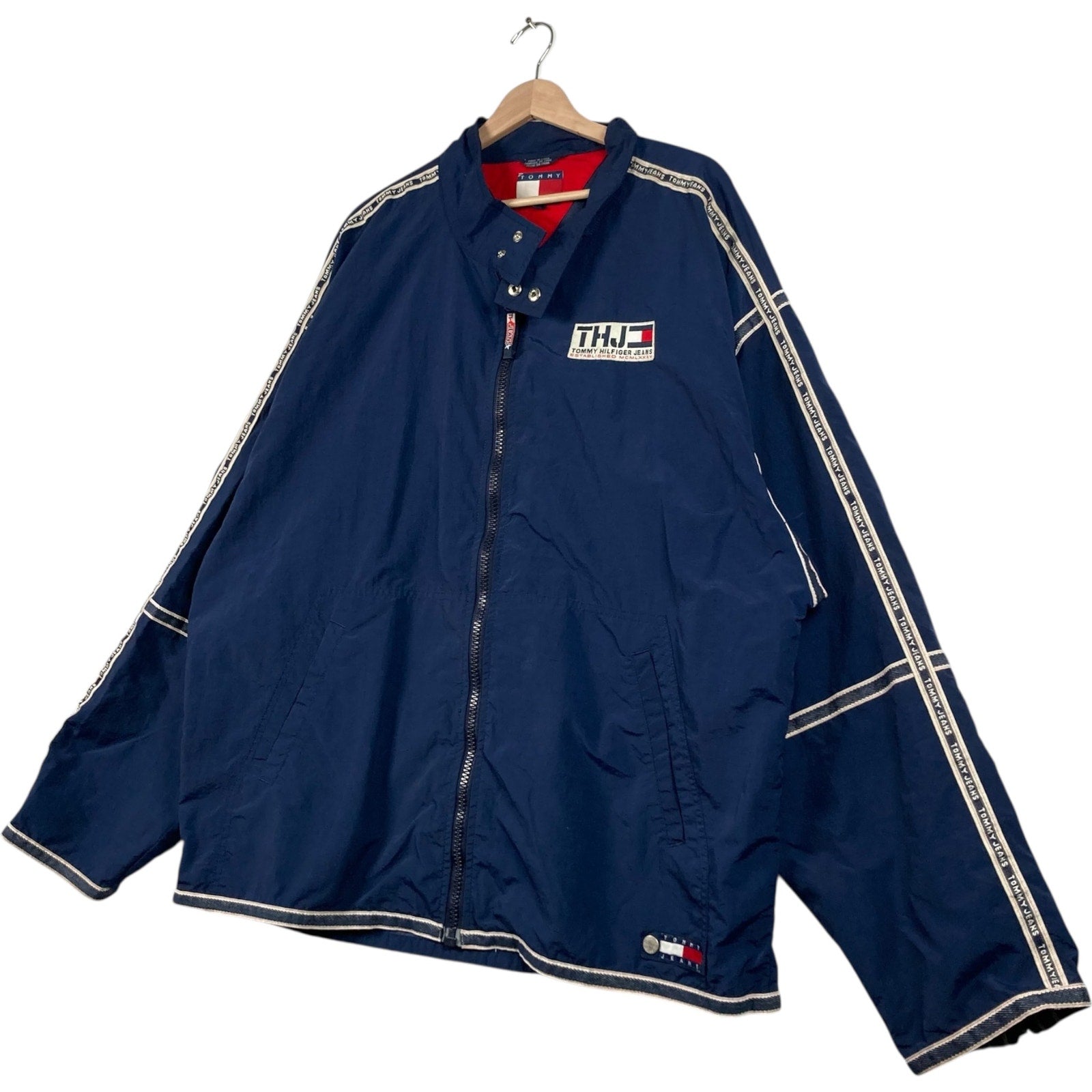Vintage Tommy Hilfiger Jeans Arm Tape Light Jacket