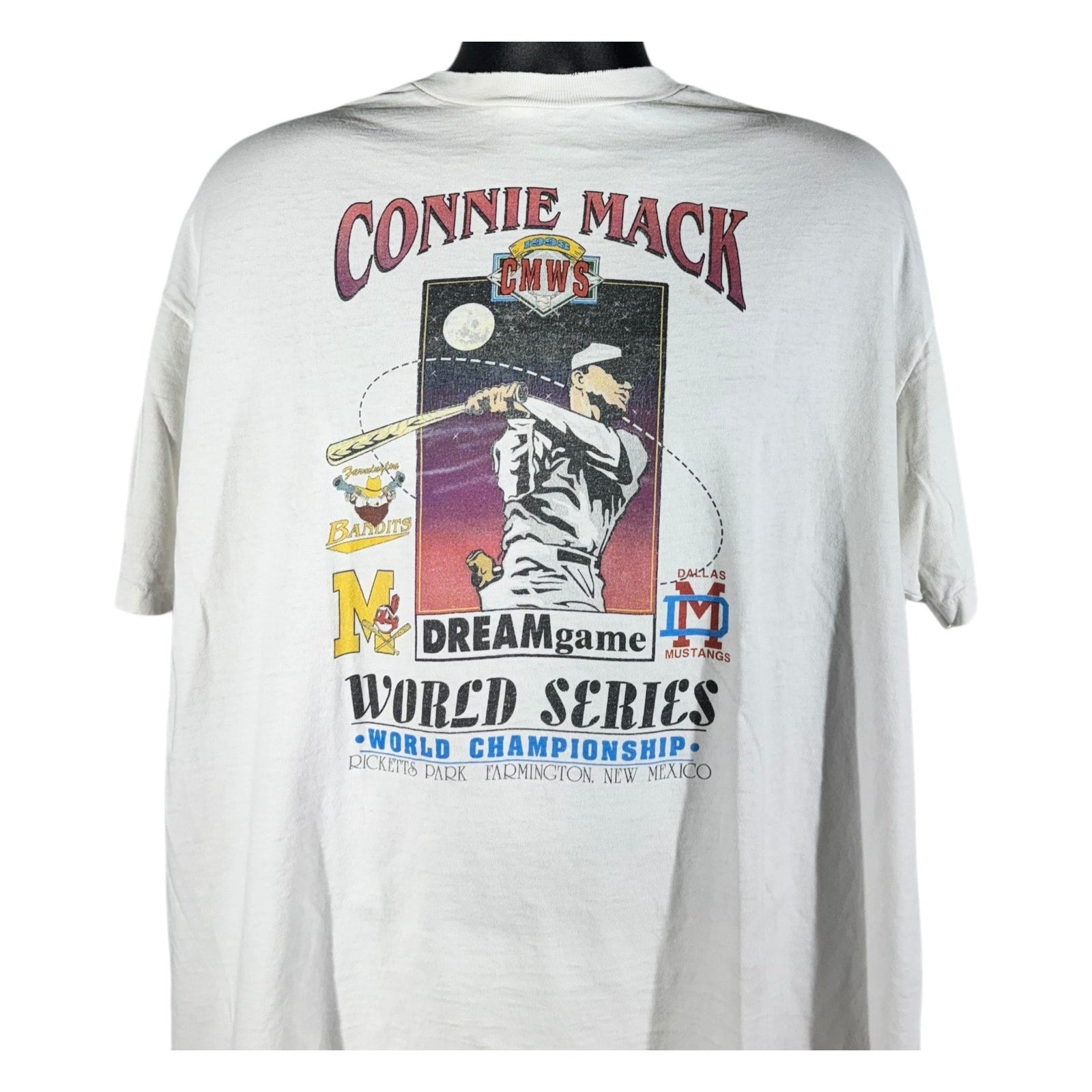 Vintage Connie Mack World Series Dream Game Baseball Tee '98