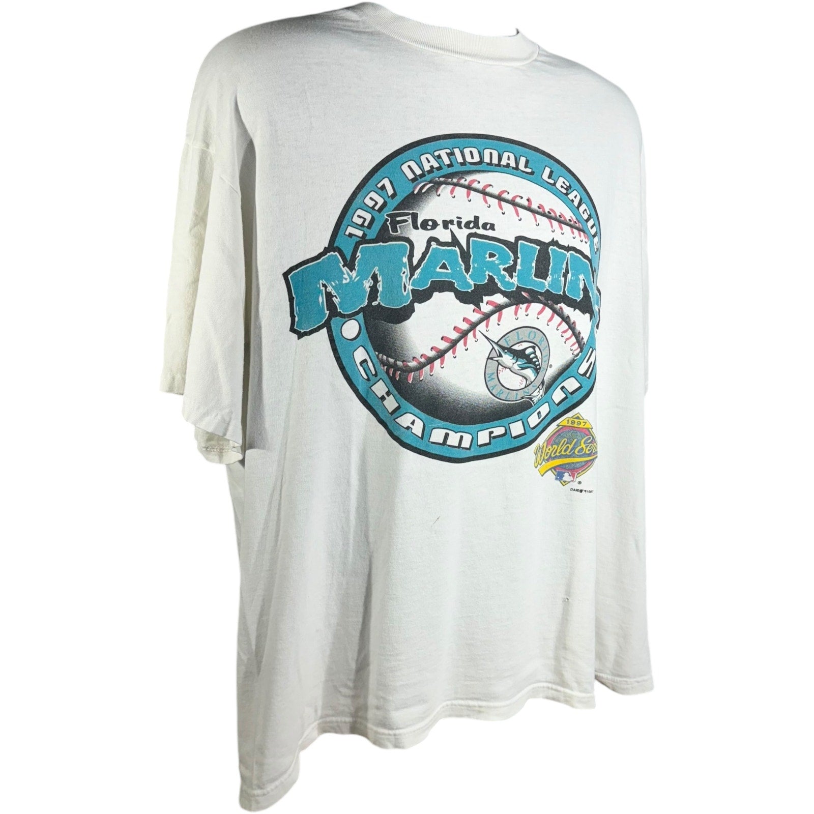 Vintage Florida Marlins National League Champions Tee 1997