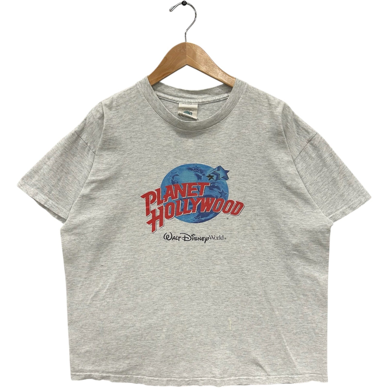 Vintage Planet Hollywood World Disney World Spellout Souvenir Tee