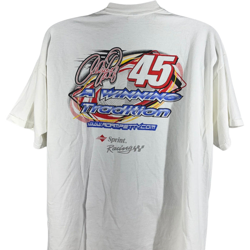 Vintage NASCAR Adam Petty 45 "A New Breed Of Speed" Tee