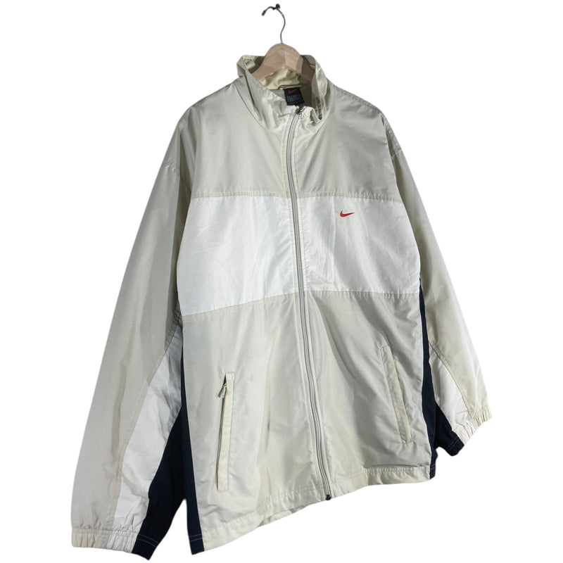 Vintage Nike Swoosh Colorblock Full Zip Windbreaker