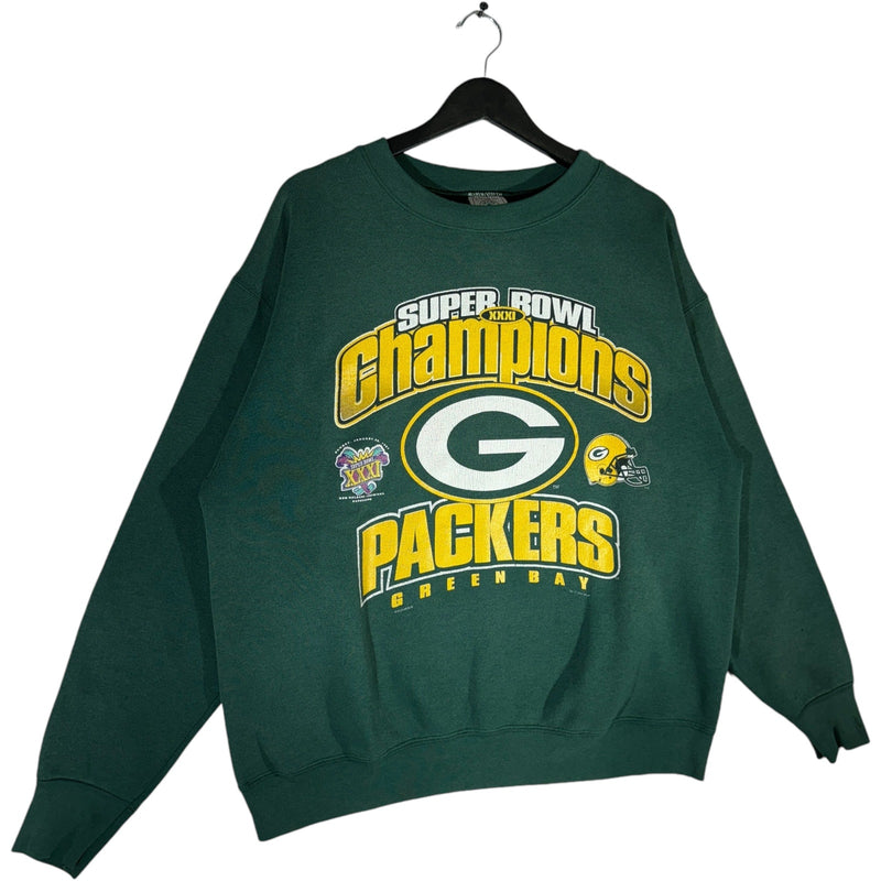 Vintage Green Bay Packers Super Bowl Champs Crewneck 1997