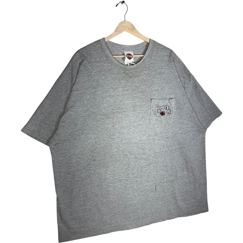 Vintage Harley Davidson Mini Logo Pocket Tee